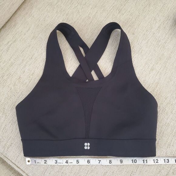 💗 SWEATY BETTY 💗 Black All Train Sports Bra - [32C/D] - Picture 9 of 12